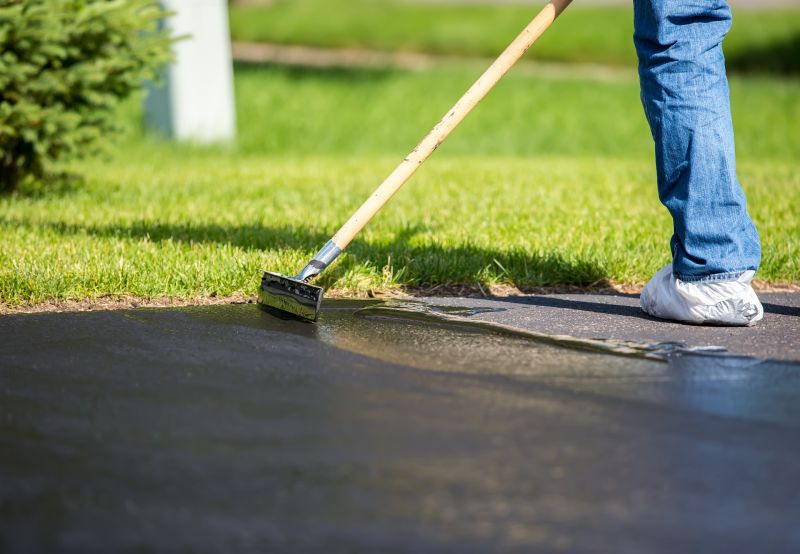 Blacktop Driveway Sealing in Greenville, SC