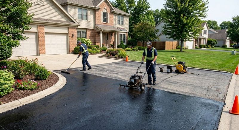 Residential Blacktop Sealing in San Antonio, TX